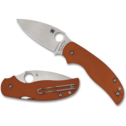 Spyderco Sage 5 burnt-orange G10 REX 121