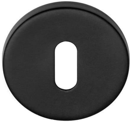 Ivana Sleutelrozet - RVS - Rond - Mat zwart - Ã˜52mm