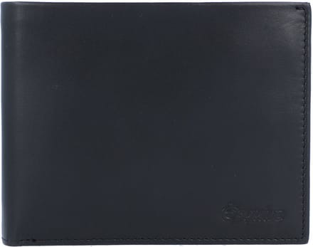 Esquire Portemonnee New Silk Wallet Black Zwart