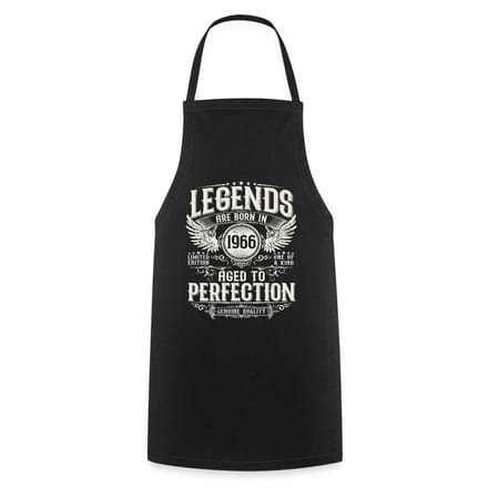 Legends Are Born In 1966 | Verjaardag Cadeau 60 Jaar Keukenschort