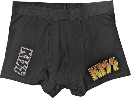 Kiss - Classic Logo Boxershorts - S - Zwart