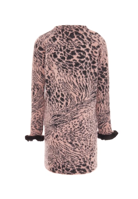 Faina Vest Dames roze/zwart