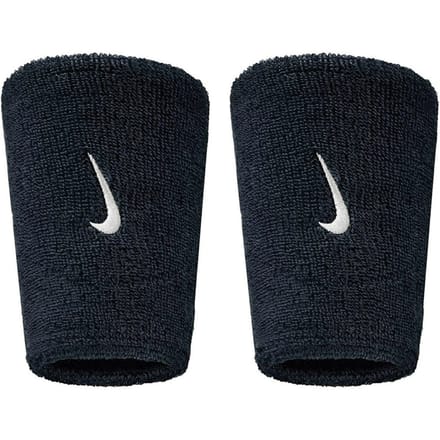 NIKE ACCESSOIRES nike swoosh classic doublewide wristbands 2pk n1012406-010