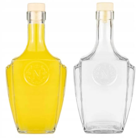 Bimberek Nobel - Alcoholfles - 500ml - Inclusief Kurk - Hoogwaardig Glas