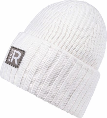 ROECKL Dop Merino Wool Mix Urban Beanie White Crème