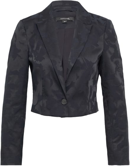 Damesspelblazer van jacquard COMMA