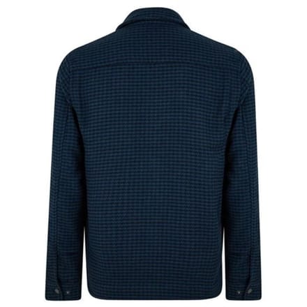 Lyle & Scott getextureerd modderig blauw jack