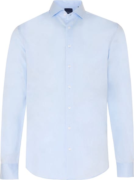 TRESANTI | NOAM I Basic stretch overhemd | Sky Blauw | Size 39