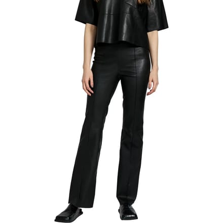 Bootcut Leren Broek Dames Norr Celia