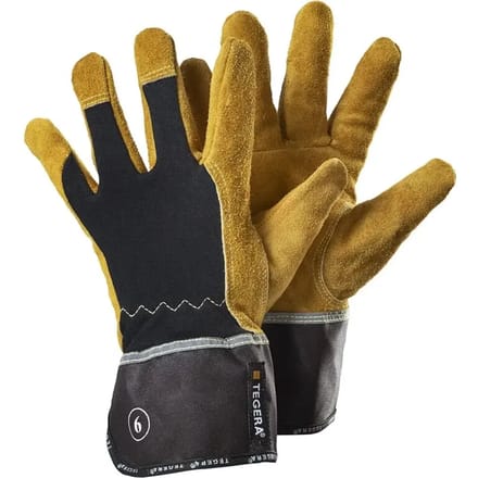 Beschermende leren handschoenen TEGERA