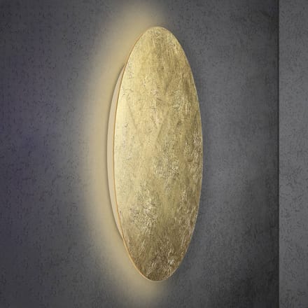 Escale LED wandlamp Bladgoud, Ø 95 cm