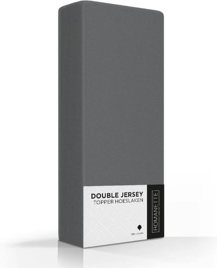 Luxe Dubbel Jersey Topper Hoeslaken
