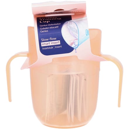 Difrax LOVI Genius Oefenbeker - 130 ml/ 150ml - Roze - 1 Stuk