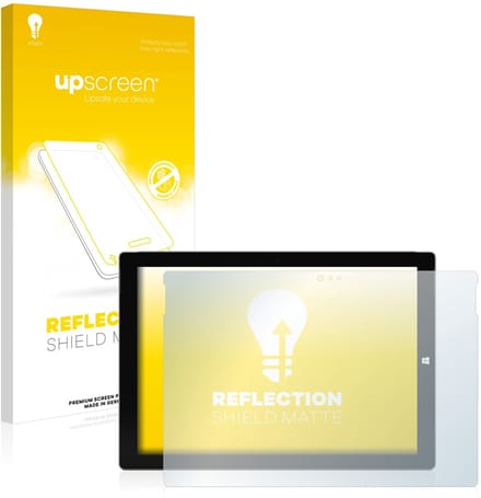 upscreen - Screenprotector voor Microsoft Surface Pro 3 - Folie Beschermfolie anti glare matte