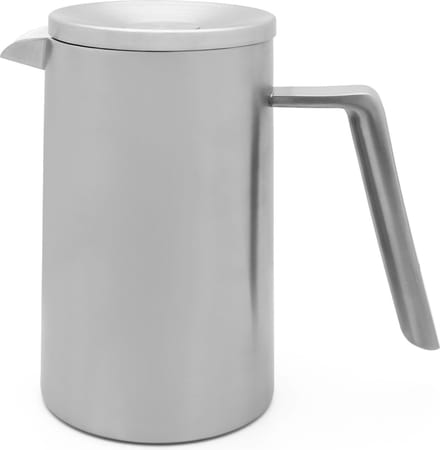 Leopold Vienna - French Press cafetière San Marco dubbelwandig 1L mat RVS