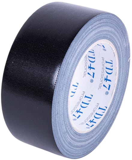 TD47 Professional Gaffa Tape 50mm x 25m Zwart