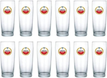 Amstel Bierglazen Stapelbaar (12x 22cl)
