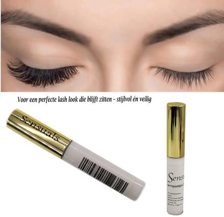 Sensuals wimperlijm wit- clear 5 ml