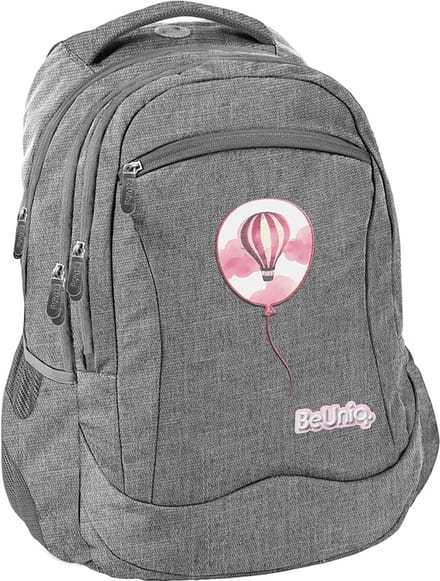 BeUniq Ballon Rugzak - 43 x 30 x 20 cm - Grijs