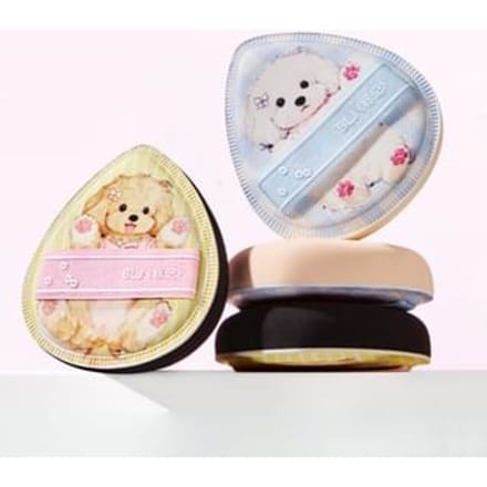 BLJ - Cute puppy powder puff - 2 Types #Toffee (Oily Skin) - 1pc