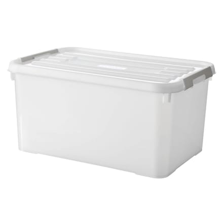 Curver opbergbox kunststof 50 liter - multifunctioneel en stapelbaar.
