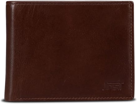 JOST Leren portemonnee Vardo Wallet Brown bruine