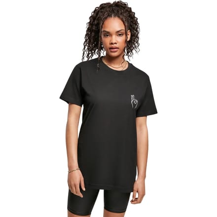 Mister Tee - Easy Ladies Tshirt - XS - Zwart