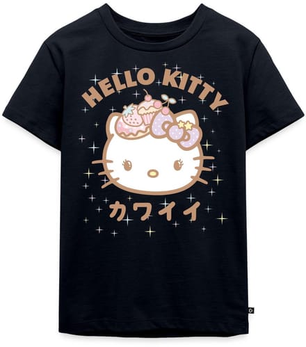Hello Kitty Kawaii Stijlen Met Sterren Premium T Shirt Kinderen