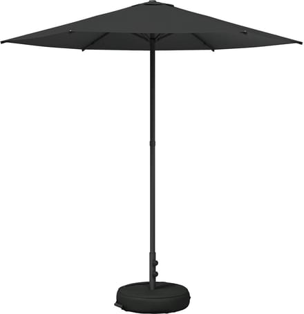 vidaXL - Tuinparasol - met - voet - Rechthoekig - 2,3 - x - 2,3 - m - Polyester