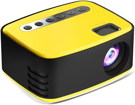 Mini Projector - HD Beamer - Home Cinema - 1080P Resolutie - 16-110 Inch - Wit