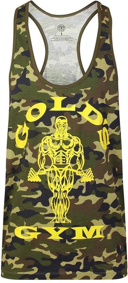 GGVST051 Muscle Joe Camo Stringer Vest - Camo Green - S