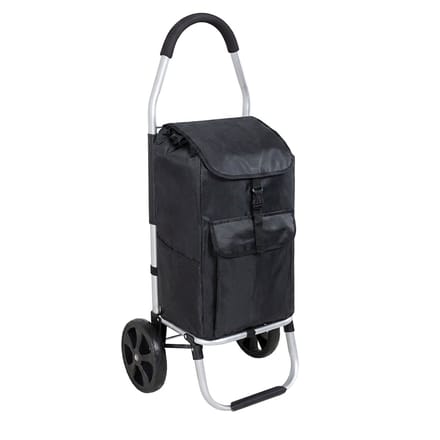 Travelnet Boodschappenwagen 40L, inklapbaar, aluminium Frame, met Wielen