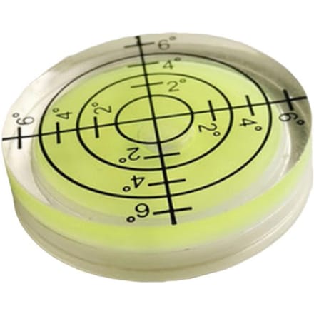 Mini Instrument de mesure de pente de niveau à bulle Portable 32x7MM, outil de mesure de degré marqué perle horizontale en plastique jaune
