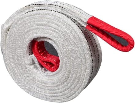 Hijsband Trekband - Lifting Strap - Zware Voorwerpen Verplaatsen - Industriële Polyester Weving - 8 Ton Capaciteit - Oranje
