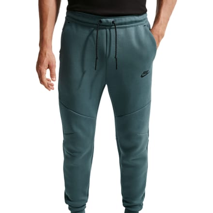 Nike tech fleece joggingbroek in de kleur groen.