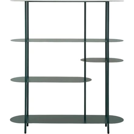 Boekenkast Saturn Book Shelf Dove Tealcm 118x31x139