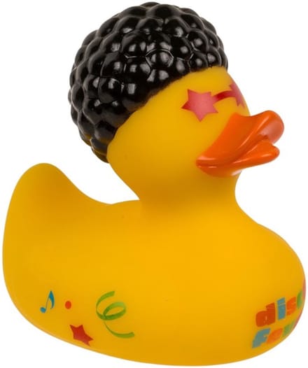 Allecto - Squeaky Duck - Schattige Rubberen Eend - Voor Bad en