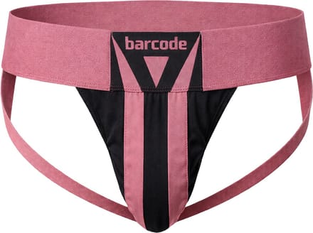 Barcode Berlin Jockstrap Zuri Brownishpurple/Black - MAAT S - Heren Ondergoed - Jockstrap voor Man - Mannen Jock