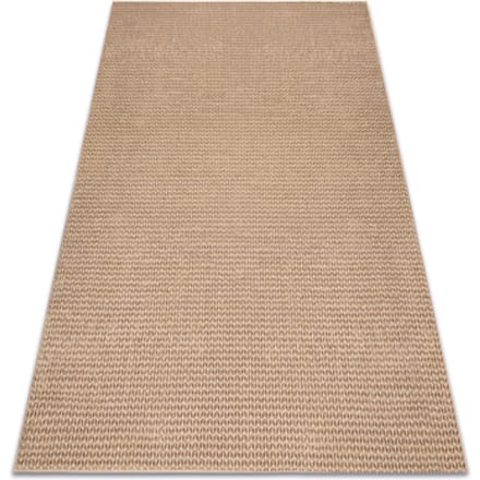 Kleden Rugsx Tapijt AURA E9787 beige - Visgraatpatroon, chevron 80x150 cm