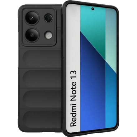 Mocaa Xiaomi Redmi Note 13 4G Schokbestendig Hoesje Zwart