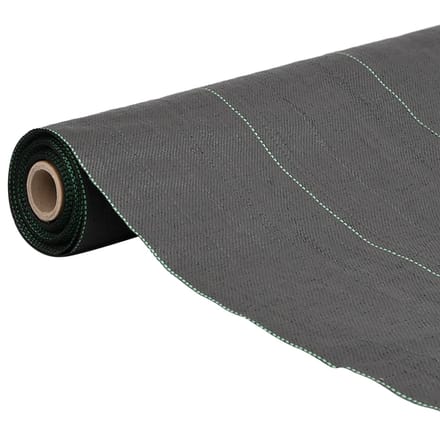 vidaXL - Worteldoek - 1x10 - m - polypropeen - zwart