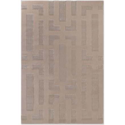 Elle Decoration Vloerkleed 200 x 280 cm Perles Onyx Beige