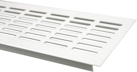 Ronde Ventilatie Rooster 100mm Geperforeerd Aluminium Diverse Maten