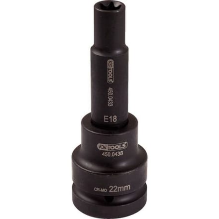 KS Tools 450.0451 450.0451 E profiel Kracht-dopsleutelinzet E 18 3/4 (20 mm)