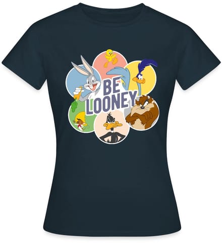 Looney Tunes Kaarakters Be Looney T-Shirt Dames