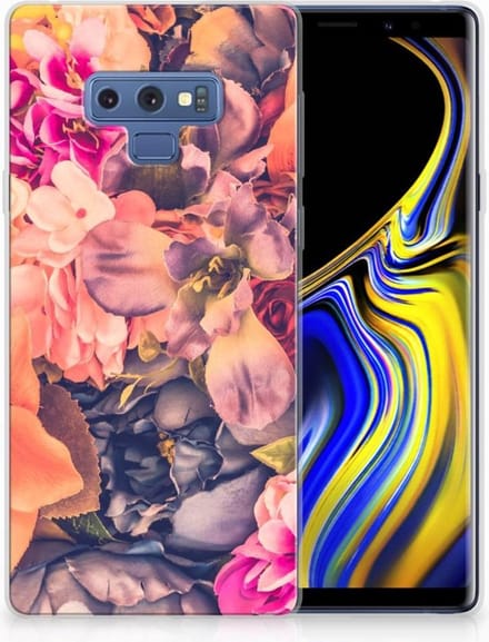 TPU Hoesje voor Samsung Galaxy Note 9 TPU Case Bosje Bloemen
