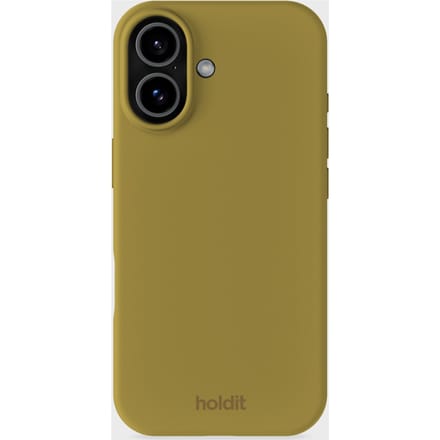 Phone Case Silicone Warm Olive iPhone 17