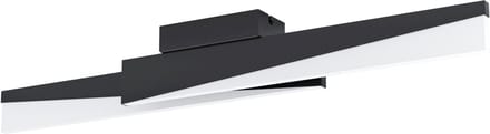 EGLO Isidro Plafondlamp - LED - 86 cm - Zwart