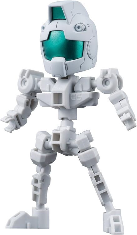 Articuleerbaar Frame voor SD Gundam Cross Silhouette Modellen - Wit