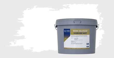 Wixx Siloxan Buitenlatex Matt - 5L - Wit